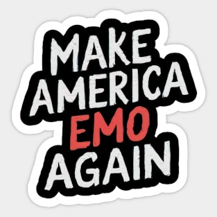 Make America emo again Sticker